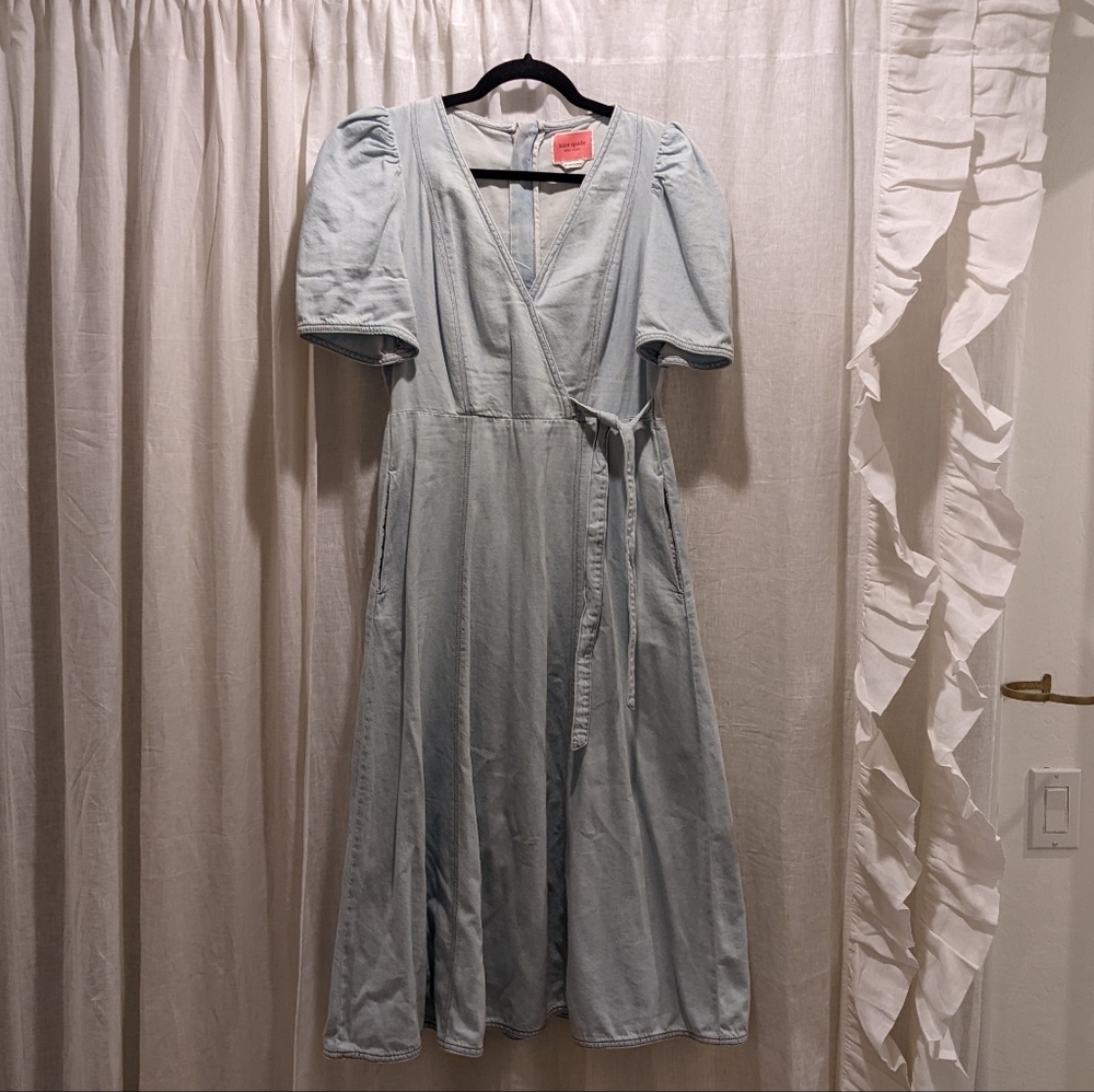 Kate Spade denim midi